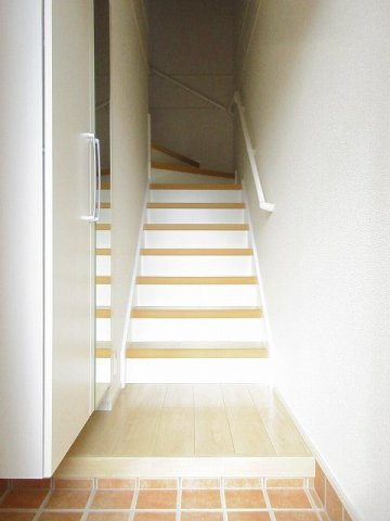 ラフレシールⅢＡの玄関