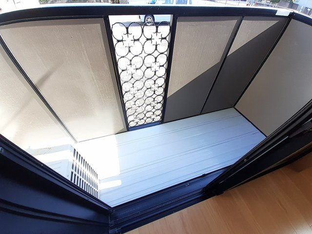 ソレイユ開成Ｂのバルコニー