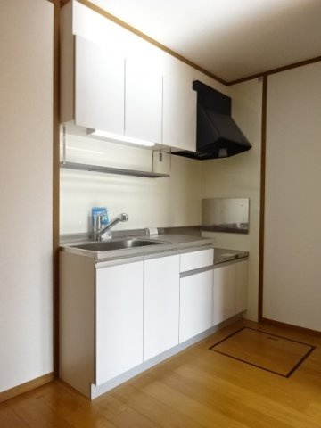 ディスカバリーⅡのキッチン|きれいなキッチンです