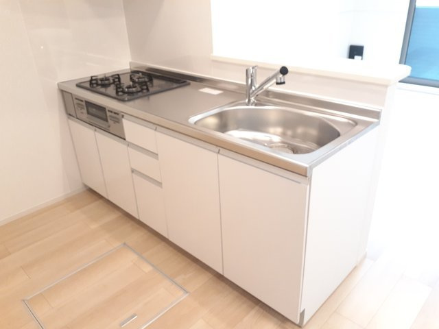 グランパレス　カシマ　Ⅰのキッチン|キッチンでお料理をお楽しみください