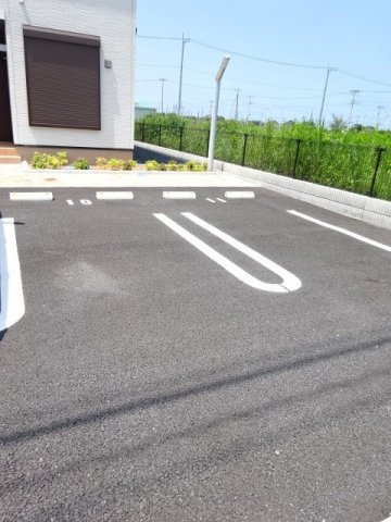 ＭＫハイツ　Ｂの駐車場|駐車場です