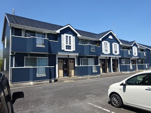 アン・プレーヌＡの外観|おしゃれな外観です