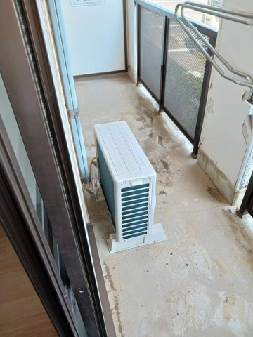 パルテールＡのバルコニー|バルコニー付きです