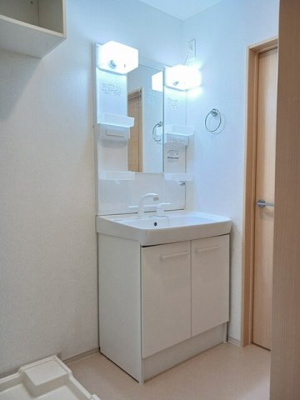 【洗面所】 | アムール下津Ⅱ | 広い洗面スペース