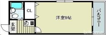 エルムマンションの間取り