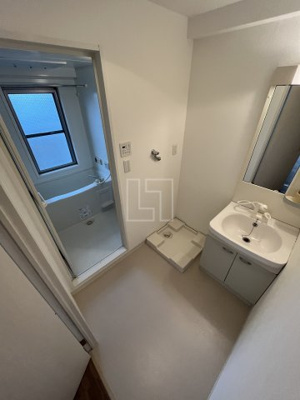 【洗面所】 | 幸田マンション幸町 | 幸田マンション幸町　洗濯機置き場