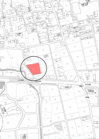 土地　極楽寺の地図