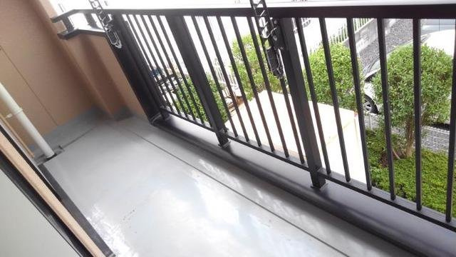 ヴィラージュのバルコニー