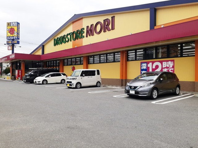 【周辺】 | シティベール樋井川 | ドラッグストアモリ堤店まで560m