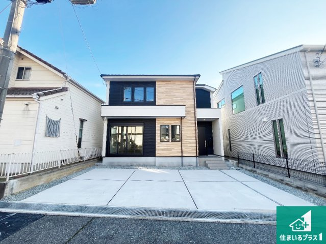 神戸市西区春日台　第1期　新築一戸建ての外観|お客様に長く安心して住んでいだだける事にこだわった家づくり！住んでからのアフターサービスにもしっかりと取り組んでいます！