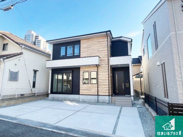 神戸市西区春日台　第1期　新築一戸建ての外観|安心の10年保証！外観を美しく保ち、雨水で汚れを落とします！気になることがありましたら、お気軽にお問い合わせください！