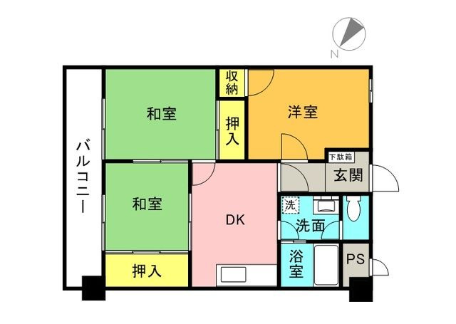 ロイヤルハイツＭＩＴＳＵＹＡの間取り