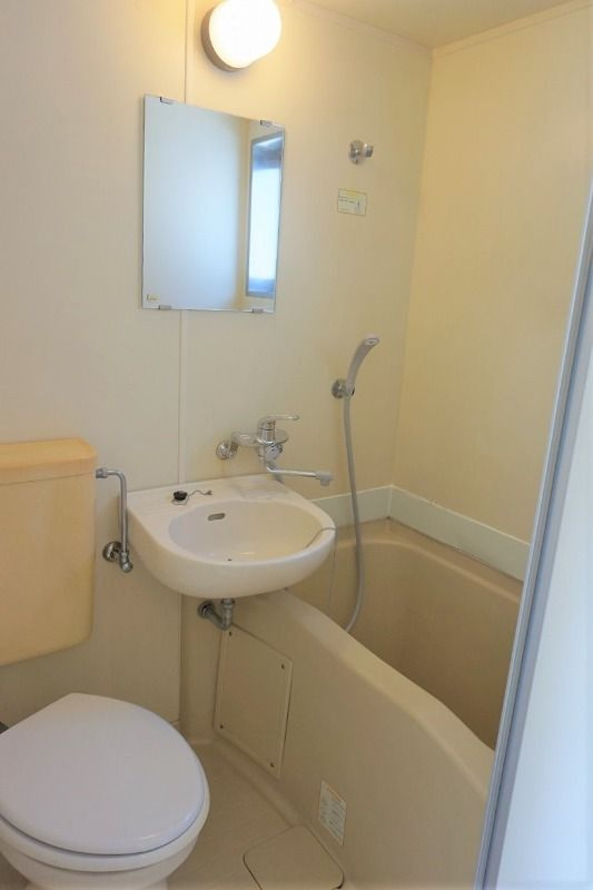 ローズアパート(Q-088) の浴室|別部屋参考写真です。