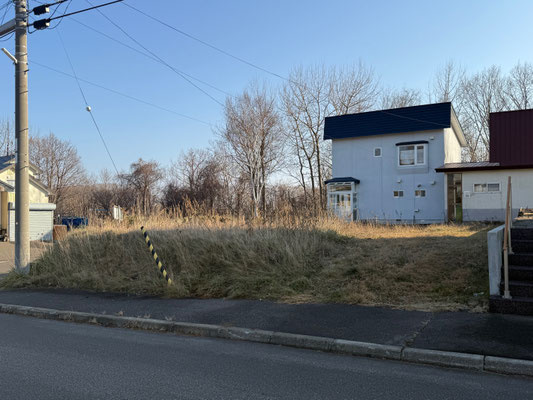 網走市鱒浦4丁目　土地の外観