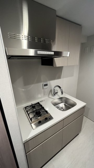 グランスイート麻布六本木のキッチン|2口ガスコンロ