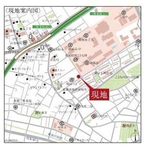 プラウドフラット三軒茶屋Ⅱの地図