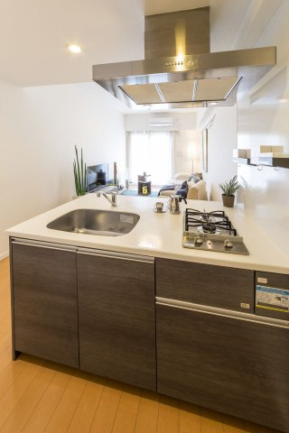 プライムアーバン学芸大学パークフロントのキッチン|※参考写真