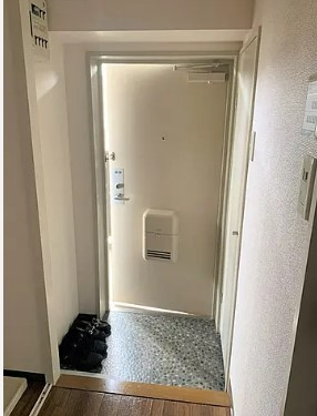 川崎市多摩区西生田３丁目の賃貸マンションの玄関