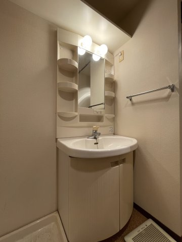 川崎市多摩区菅馬場３丁目の賃貸マンションの洗面所