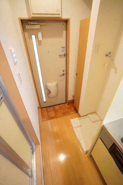 キャメル与野本町の玄関