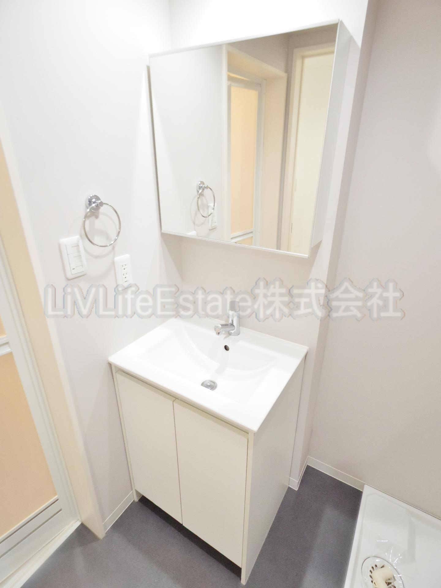 Grandir　グランディアの洗面所