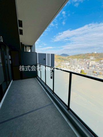 MJR熊本ゲートタワーのバルコニー