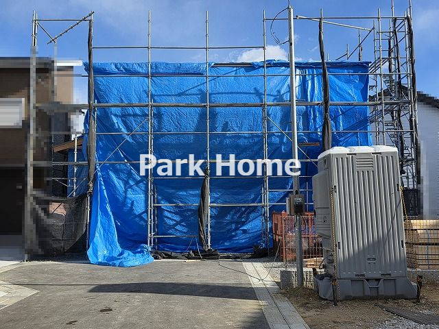 高知市福井町-C号地- 新築戸建ての外観|C号地　2026.1月建築中