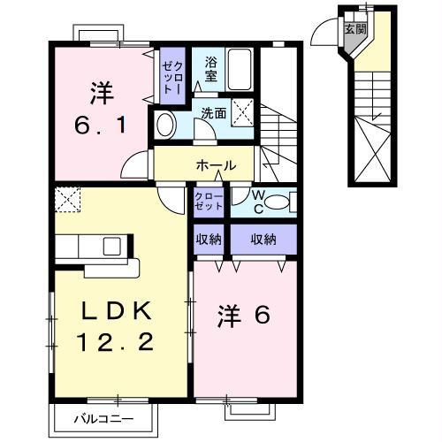 プラトーの間取り