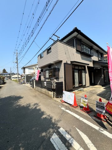 所沢市林2丁目中古戸建ての前面道路含む現地写真|前面道路