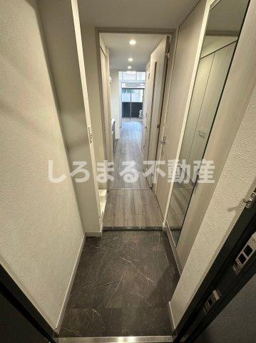 プレサンス堺筋本町エグゼブランの玄関