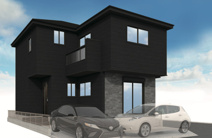 【名古屋市千種区城木町3丁目54−1新築戸建1号棟】✨️仲介手数料無料✨️春岡小学校・若水中学校の画像