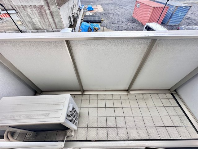 モダンコート東阿保のバルコニー