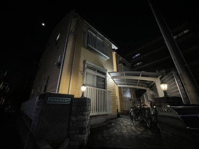 川崎市多摩区登戸のアパートの外観