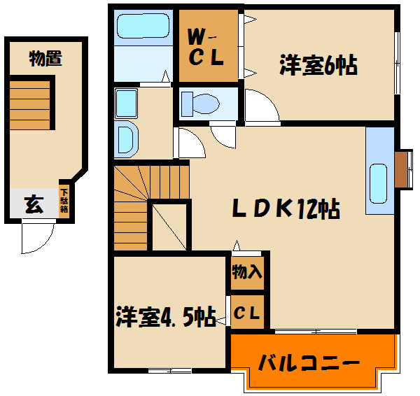 ルマージュ神戸3番館の間取り