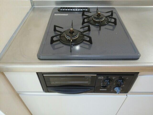 川崎市多摩区登戸のアパートのキッチン