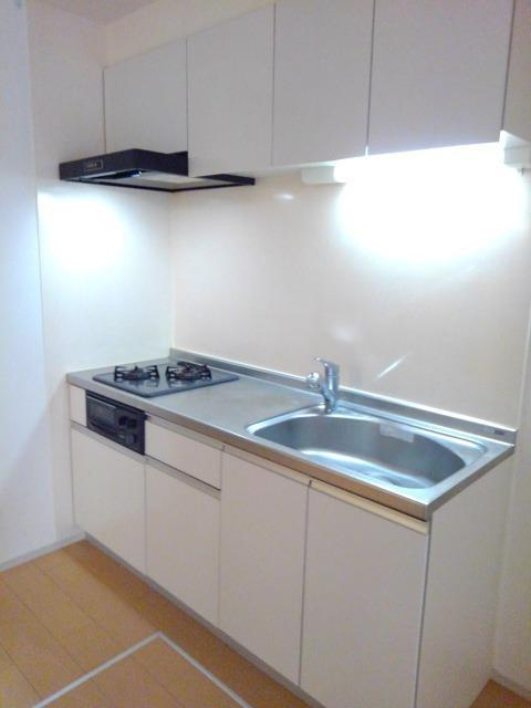 川崎市多摩区登戸のアパートのキッチン