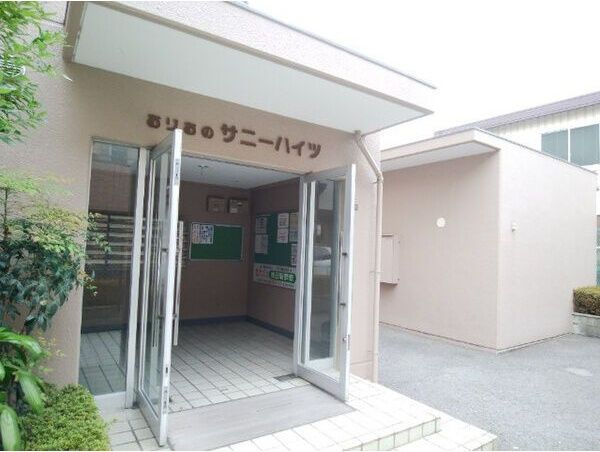 おりおのサニーハイツのエントランス