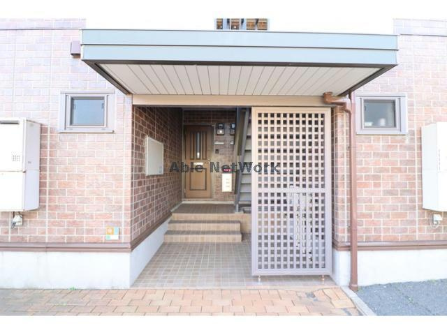 カプチーノＢのエントランス|エントランス部分