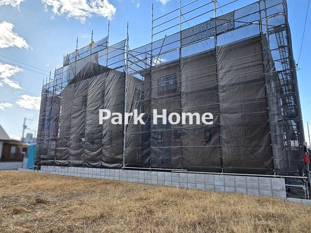 高知市中須賀町 第1　3-1号棟- 新築戸建ての前面道路含む現地写真