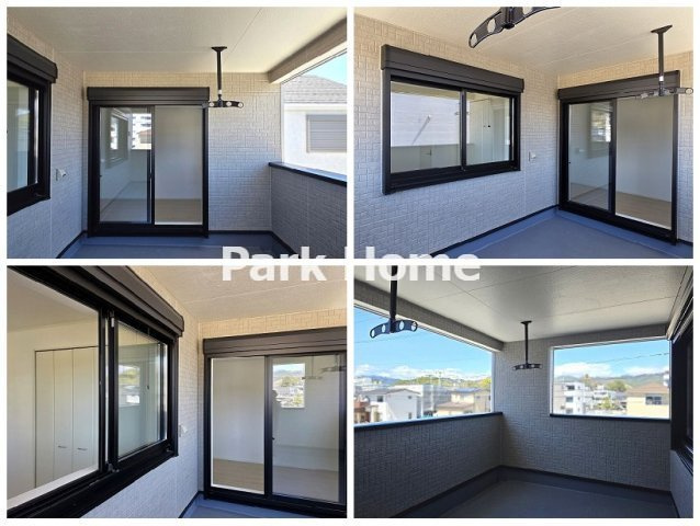 高知市中須賀町 第1　3-1号棟- 新築戸建てのバルコニー