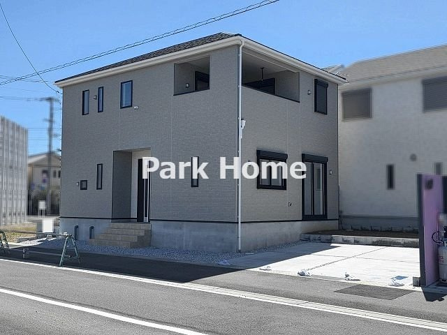 高知市中須賀町 第1　3-1号棟- 新築戸建ての前面道路含む現地写真|１号棟