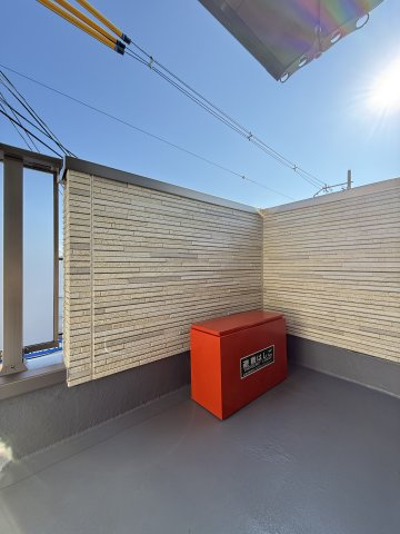 プラザ九源Ⅲのバルコニー