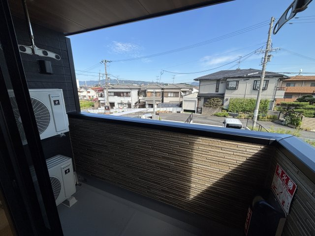 フラワープラスのバルコニー