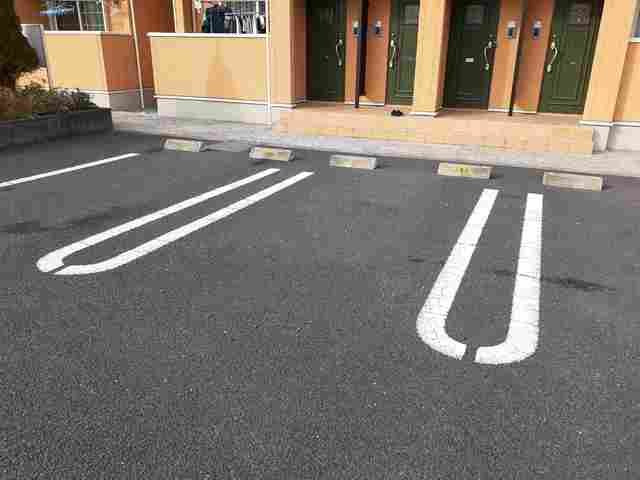 サンディーアＡの駐車場