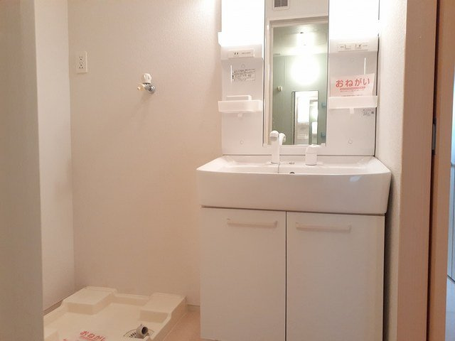 サンディーアＡの洗面所