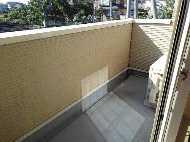 アプローズＢのバルコニー