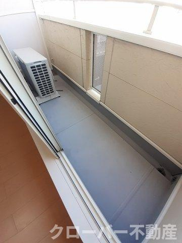 サン・フィールド　ⅡＡのバルコニー