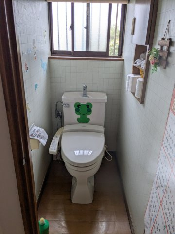 中古戸建　上里見町のトイレ|使いやすいシンプルトイレです。