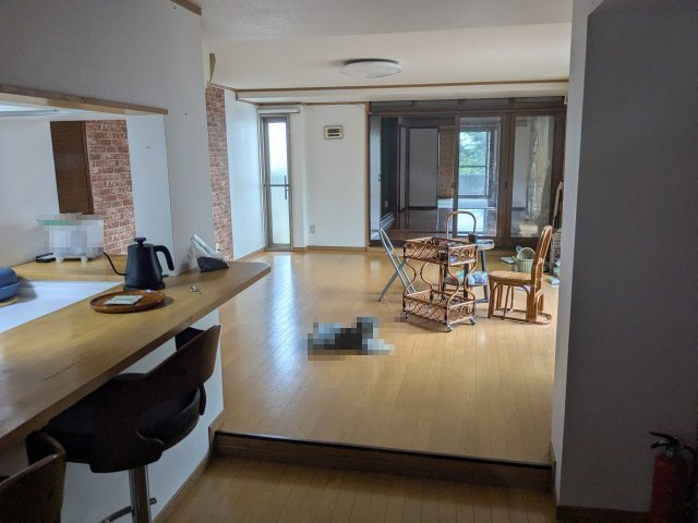 中古戸建　上里見町の居間・リビング