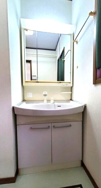 尾張旭戸建ての洗面所